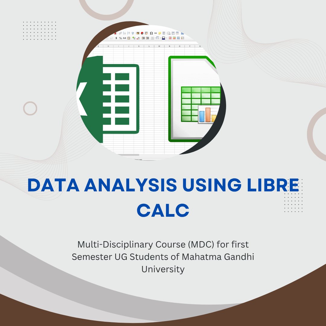Data Analysis Using Libre Calc (MDC)