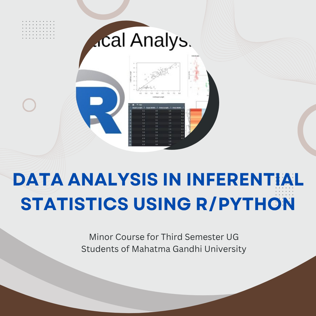 Data Analysis in Inferential Statistics Using R/Python (Minor)